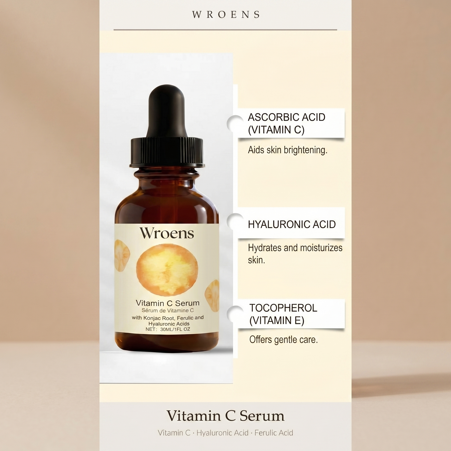 Wroens Vitamin C Brightening Serum