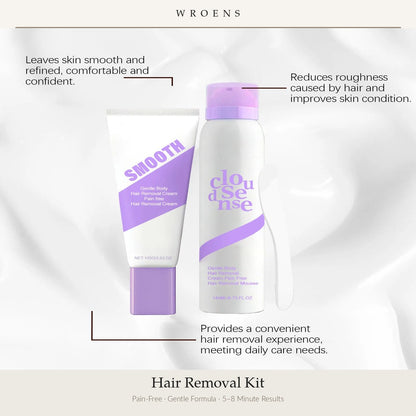 Gentle Hair Removal Kit