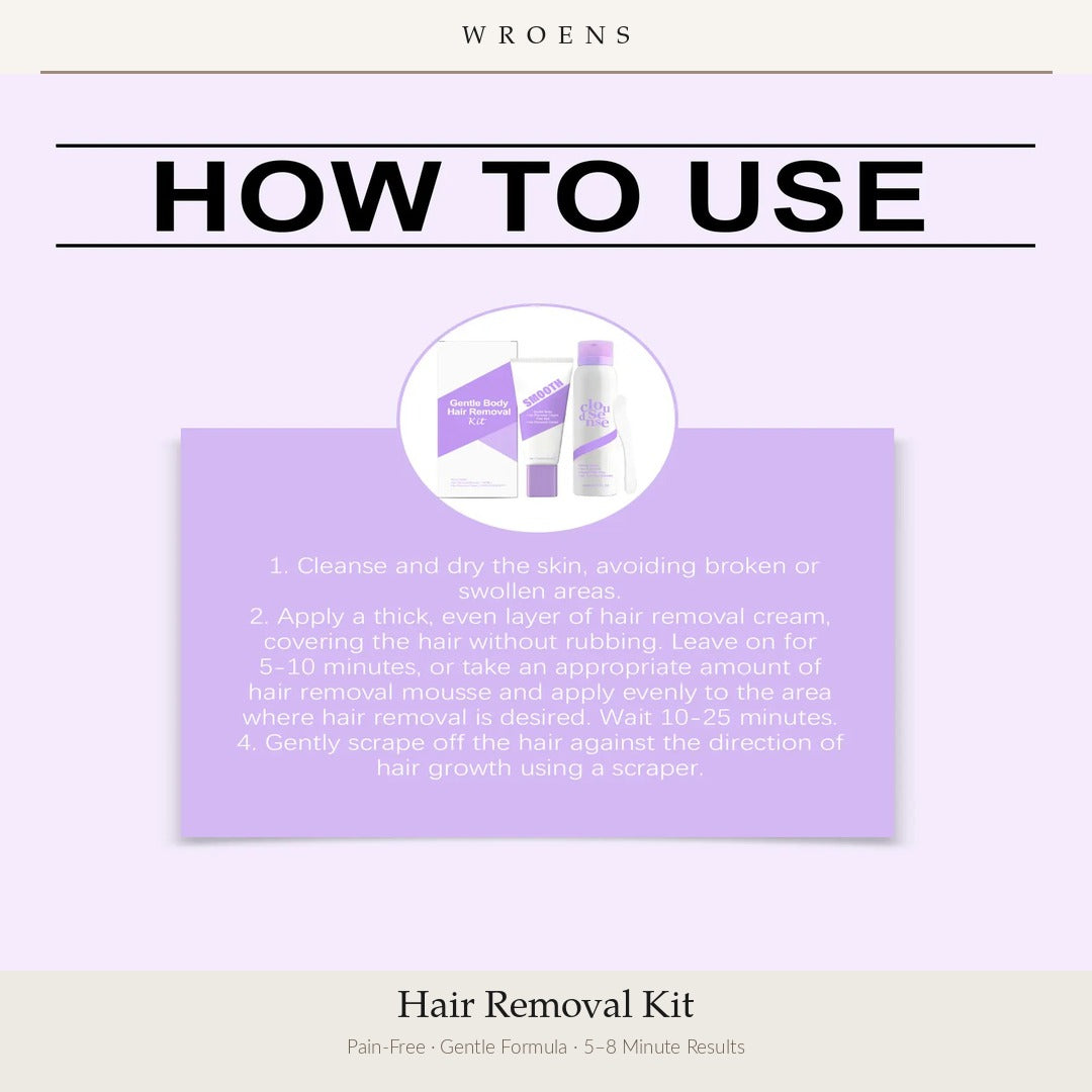 Gentle Hair Removal Kit