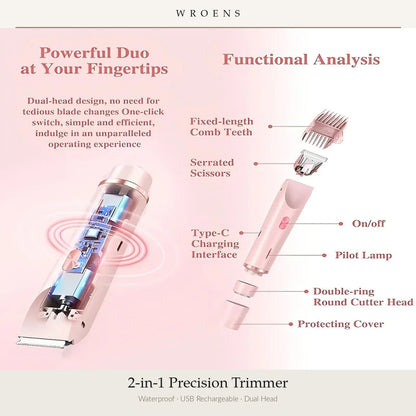 2-in-1 Precision Trimmer
